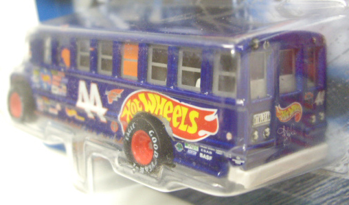 画像: 2000 HOT WHEELS RACING SCHOOL BUS SERIES【#44 TEAM HOT WHEELS】　RACE TEAM BLUE/GY BW