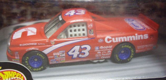 画像: 1999 HOT WHEELS PRO RACING 【RICHARD PETTY CRAFTSMAN SERIES TRUCK #43 DODGE RAM】　RED/GY BW (HILLS EXCLUSIVE)