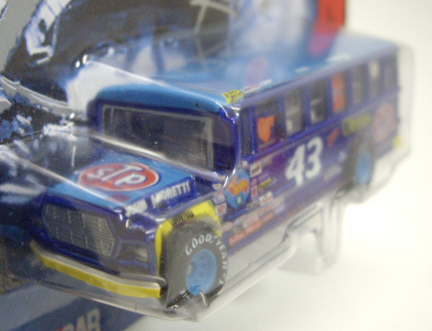 画像: 2000 HOT WHEELS RACING SCHOOL BUS SERIES【#43 TEAM STP】　BLUE/GY BW