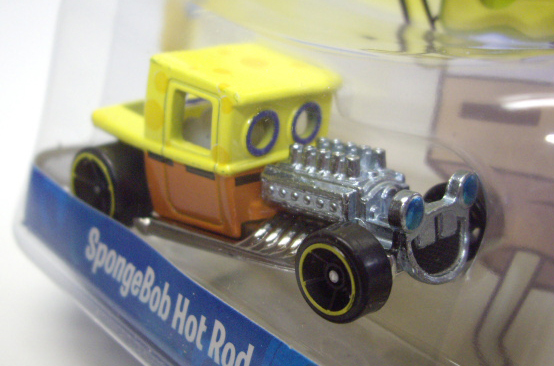 画像: 2013 ENTERTAINMENT CHARACTERS 【SPONGEBOB HOT ROD】　YELLOW/5SP (SPONGE BOB SQUAREPANTS)