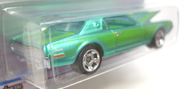 画像: 2013 COOL CLASSICS 【1968 MERCURY COUGAR】 SPEC.FROST GREEN/RS(CHASE:台紙のOTTOが赤色）