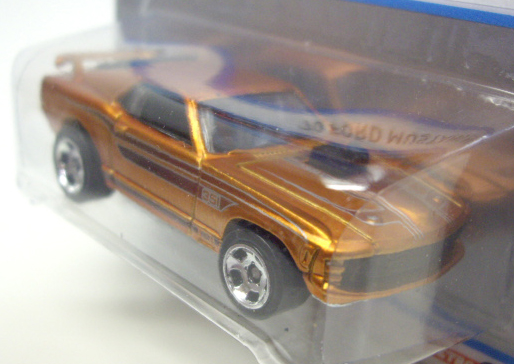 画像: 2013 COOL CLASSICS 【'70 FORD MUSTANG MACH 1】 SPEC.FROST ORANGE/RS(CHASE:台紙のOTTOが赤色）