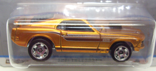 画像: 2013 COOL CLASSICS 【'70 FORD MUSTANG MACH 1】 SPEC.FROST ORANGE/RS(CHASE:台紙のOTTOが赤色）