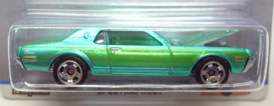 画像: 2013 COOL CLASSICS 【1968 MERCURY COUGAR】 SPEC.FROST GREEN/RS(CHASE:台紙のOTTOが赤色）