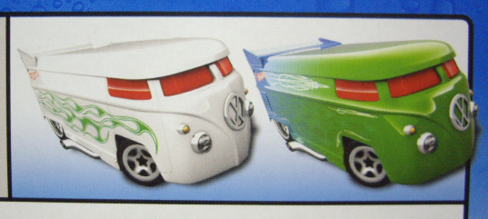 画像: 2014 COLOR SHIFTERS 【VW DRAG BUS】 GREEN-WHITE/O5 (開閉ギミックなし） 