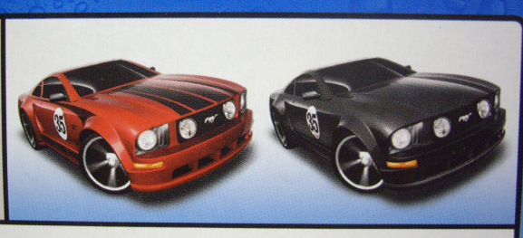 画像: 2014 COLOR SHIFTERS 【2005 MUSTANG GT】 BLACK-RED/PR5