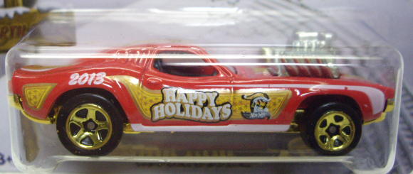 画像: 2013 WALMART EXCLUSIVE HOLIDAY HOT RODS 【RODGER DODGER】 RED/5SP