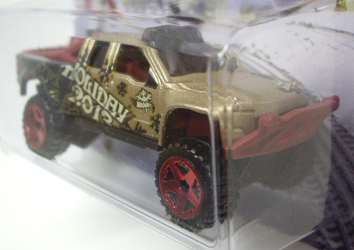 画像: 2013 WALMART EXCLUSIVE HOLIDAY HOT RODS 【SANDBLASTER】　CHAMPAGNE/C5SP