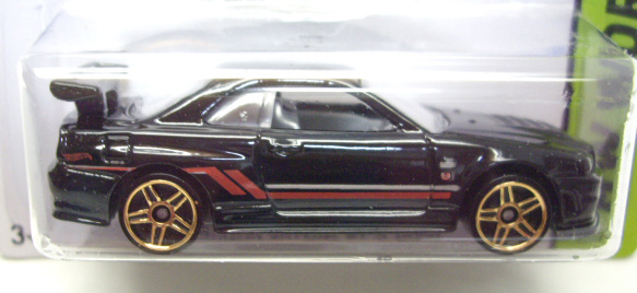 画像: 【NISSAN SKYLINE GT-R (R34)】　BLACK/PR5