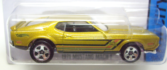 画像: 【1971 MUSTANG MACH 1】　GOLD/5SP