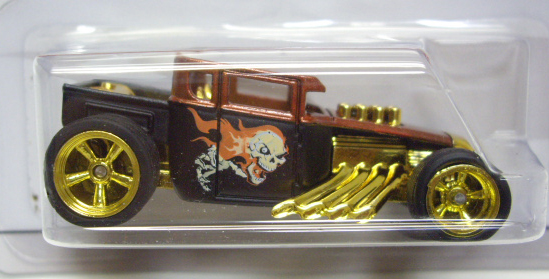 画像: 2009 LARRY'S GARAGE 【BONE SHAKER】　FLAT BLACK-BROWN/RR