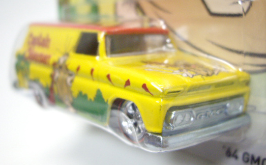 画像: 2013 POP CULTURE - HANNA-BARBERA 【'64 GMC PANEL】 YELLOW/RR(CAPTAIN CAVEMAN)