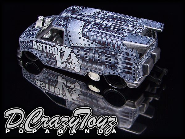 画像: PRE-ORDER HELLS DEPT 2013 【CHO-GOKIN "FAKE ASTRONGER-Z 85" '85 CHEVY ASTRO VAN( BLISTER PACK EDITION)(完成品）】 （送料サービス適用外） (年内入荷予定)