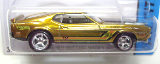 画像: 2014 SUPER TREASURE HUNTS 【1971 MUSTANG MACH 1】　SPEC.GOLD/RR