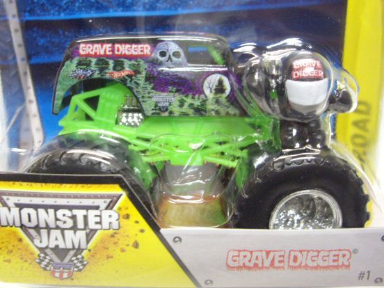 画像: 2014 MONSTER JAM included MONSTER JAM FIGURE! 【GRAVE DIGGER】 BLACK 