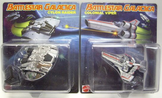 画像: 2013 SAN DIEGO COMIC-CON EXCLUSIVE 【"BATTLESTAR GALACTICA" COLONIAL VIPER & CYLON RAIDER SET】  CHROME