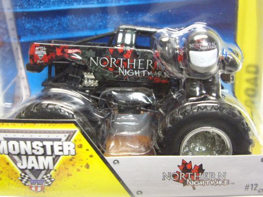 画像: 2014 MONSTER JAM included MONSTER JAM FIGURE! 【NORTHERN NIGHTMARE】 BLACK