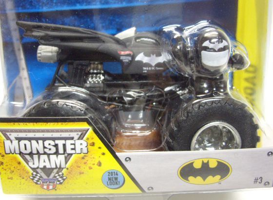 画像: 2014 MONSTER JAM included MONSTER JAM FIGURE! 【BATMAN】 BLACK(2014 NEW LOOK!)