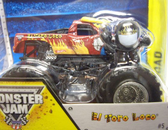 画像: 2014 MONSTER JAM included MONSTER JAM FIGURE! 【EL TOLO LOCO 】 DK.RED