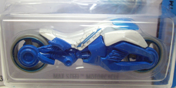 画像: 【MAX STEEL MOTORCYCLES】　WHITE-BLUE