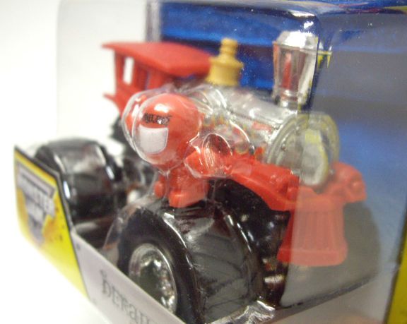 画像: 2014 MONSTER JAM included MONSTER JAM FIGURE! 【DERAILED】 RED-ZAMAC