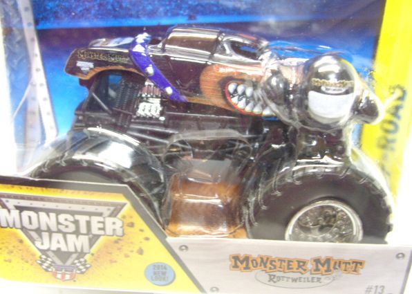 画像: 2014 MONSTER JAM included MONSTER JAM FIGURE! 【MONSTER MUTT ROTTWEILER】 BROWN (2014 NEW LOOK!)