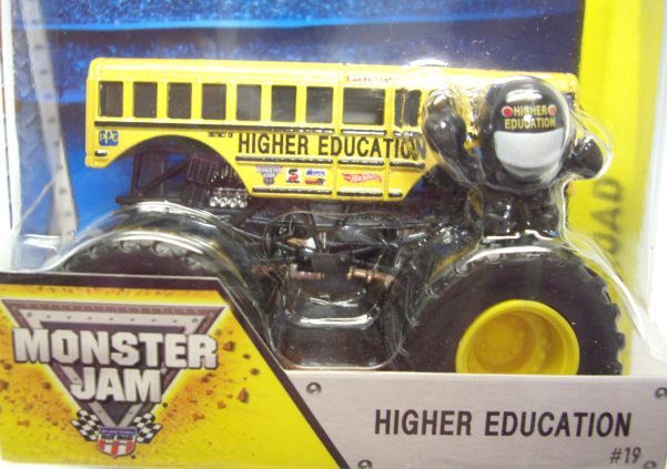 画像: 2014 MONSTER JAM included MONSTER JAM FIGURE! 【HIGHER EDUCATION】 YELLOW