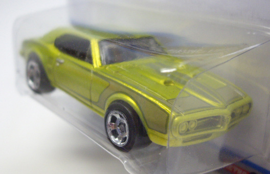 画像: 2014 COOL CLASSICS 【'67 PONTIAC FIREBIRD 400】 SPEC.FROST LIME/RS (台紙のOTTOがオレンジ）