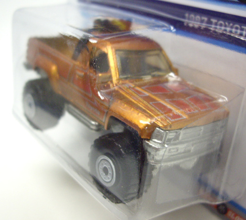 画像: 2014 COOL CLASSICS 【1987 TOYOTA PICKUP】 SPEC.FROST ORANGE/CT (台紙のOTTOがオレンジ）