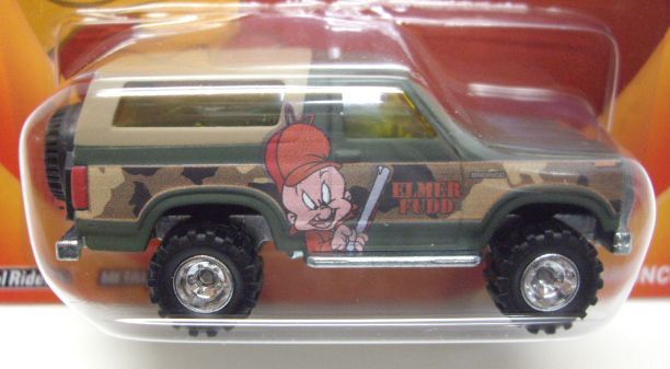 画像: 2014 POP CULTURE - LOONEY TUNES 【'85 FORD BRONCO】 FLAT OLIVE/RR (ELMER FUDD)