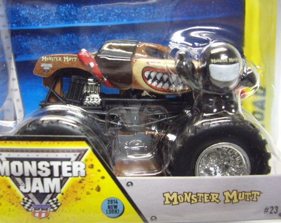 画像: 2014 MONSTER JAM included MONSTER JAM FIGURE! 【MONSTER MUTT】 BROWN (2014 NEW LOOK!)