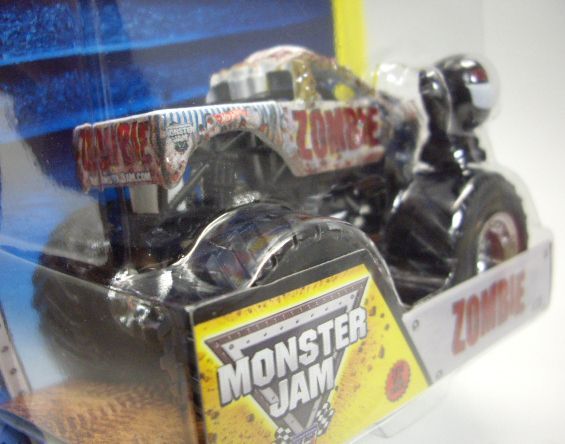 画像: 2014 MONSTER JAM included MONSTER JAM FIGURE! 【ZOMBIE】 WHITE (2014 NEW TRUCK!)