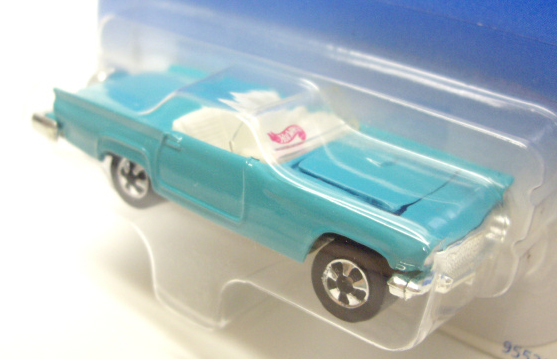 画像: 【FORD THUNDERBIRD CONVERTIBLE ('57 T-BIRD)】 TURQUOISE/BW (CORGI CAST) (VERY RARE)