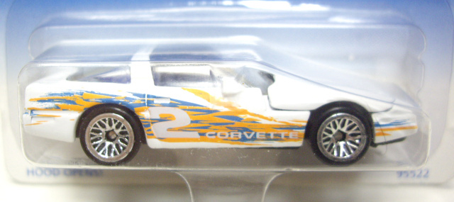 画像: 【CORVETTE COUPE ('80s CORVETTE)】 WHITE/LACE (CORGI CAST) 