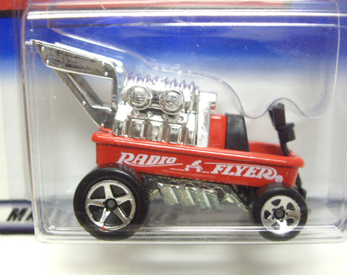 画像: 【RADIO FLYER WAGON】 RED/5SP (98 RED CAR CARD)