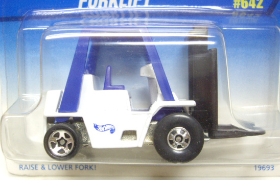 画像: 【FORKLIFT】 WHITE-BLUE/BW-5BP