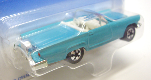 画像: 【FORD THUNDERBIRD CONVERTIBLE ('57 T-BIRD)】 TURQUOISE/BW (CORGI CAST) (VERY RARE)