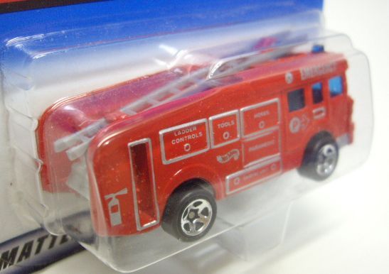画像: 【FIRE-EATER II】 RED/5SP (CORGI CAST) (98 BLUE CAR ACARD)