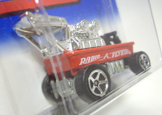 画像: 【RADIO FLYER WAGON】 RED/5SP (98 BLUE CAR CARD)