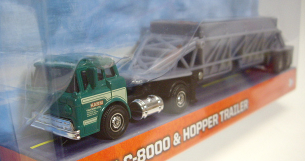 画像: 2013 SUPER CONVOY  【FORD C-8000 & HOPPER TRAILER】 GREEN