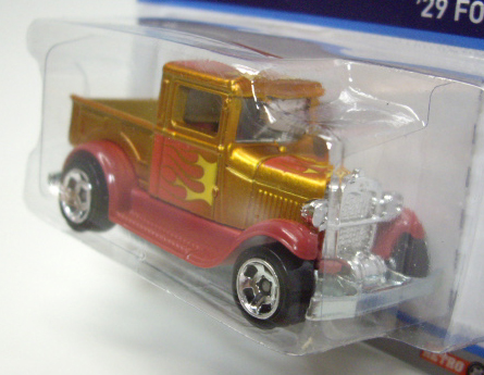 画像: 2014 COOL CLASSICS 【'29 FORD PICKUP】 SPEC.FROST ORANGE/RS (台紙のOTTOがピンク）