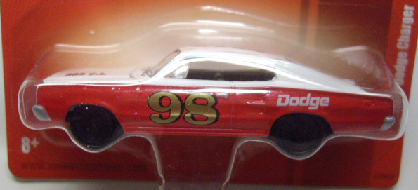 画像: FOREVER 64 EX 【1969 DODGE CHARGER】 WHITE-RED (WALMART EXCLUSIVE)