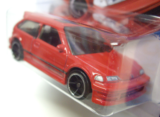 画像: 【1990 HONDA CIVIC EF】　RED/O5 (インターナショナル・ショートカード) 