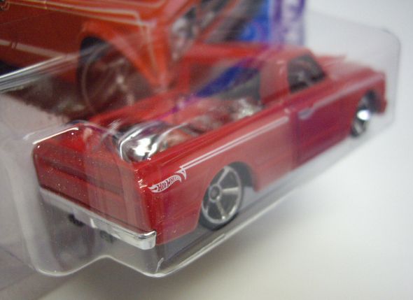 画像: 【'67 CHEVY C10】　RED/MC5  (NEW CAST) (インターナショナル・ショートカード) 