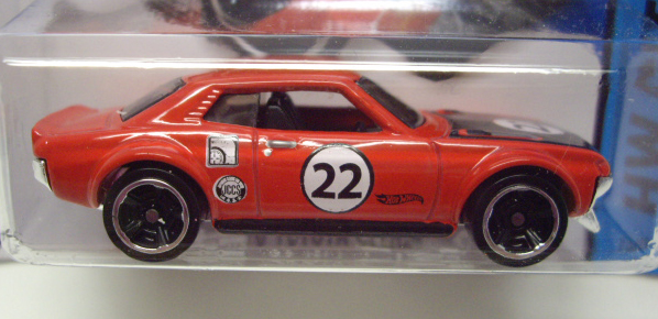 画像: 【'70 TOYOTA CELICA】　RED/MC5  (インターナショナル・ショートカード) 