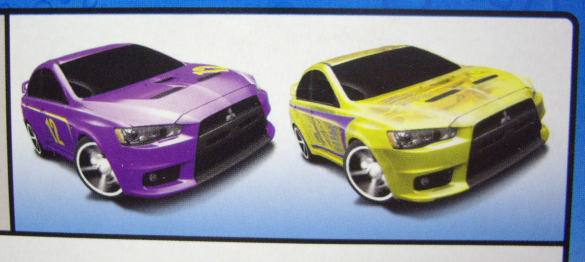 画像: 2014 COLOR SHIFTERS 【MITSUBISHI LANCER EVOLUTION X】 YELLOW-PURPLE/O5