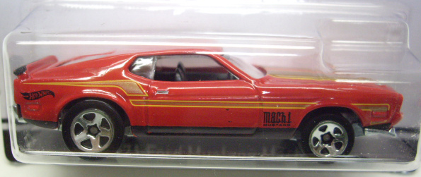 画像: 2014 WALMART EXCLUSIVE - MUSTANG 50 YEARS 【1971 FORD MUSTANG MACH 1】 RED/5SP
