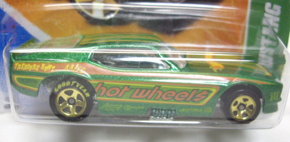 画像: 【'71 MUSTANG FUNNY CAR】　MET.GREEN/5SP(インターナショナル・ショートカード) 