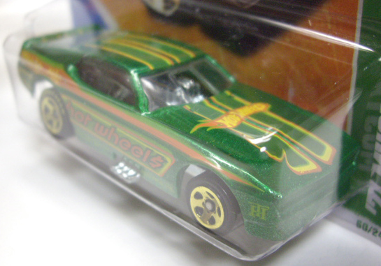 画像: 【'71 MUSTANG FUNNY CAR】　MET.GREEN/5SP(インターナショナル・ショートカード) 