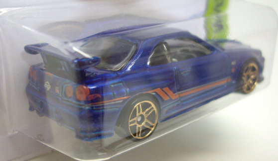 画像: 【NISSAN SKYLINE GT-R (R34)】　BLUE/PR5